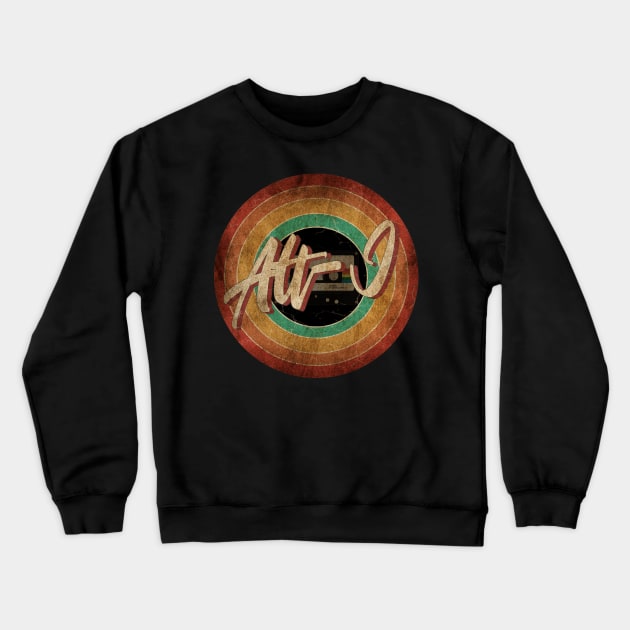 Alt-J Vintage Circle Art Crewneck Sweatshirt by antongg